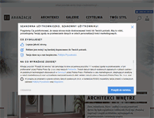 Tablet Screenshot of e-aranzacje.pl